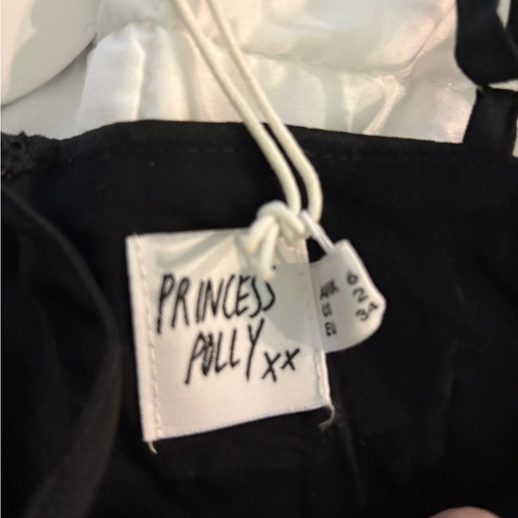 NWT Princess Polly black fringe Molina dress size 2 - Picture 5 of 5